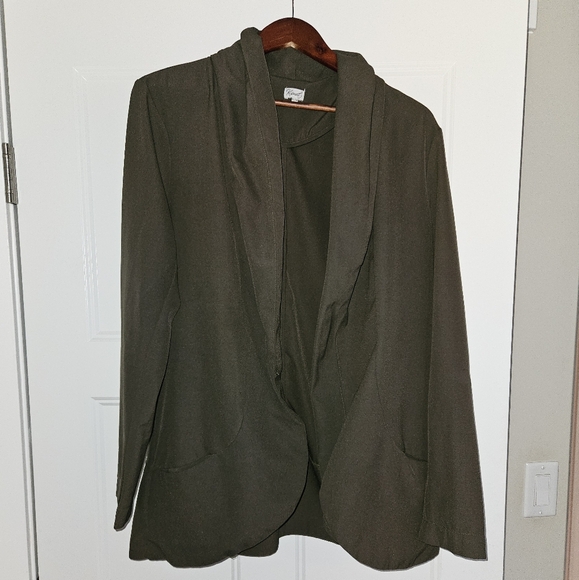 Kismet Olive Green Blazer - Picture 2 of 2